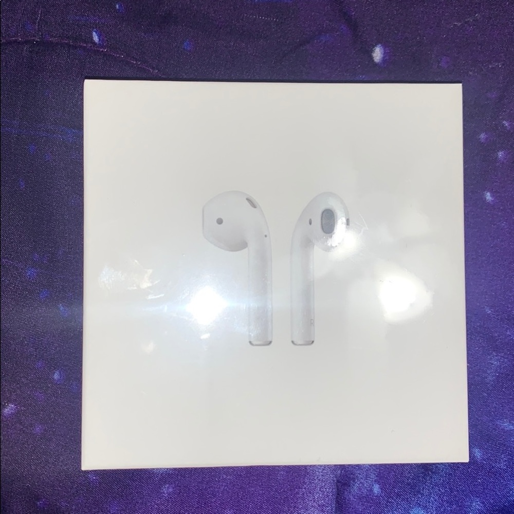 BNIB AIRPODS with rechargeable case